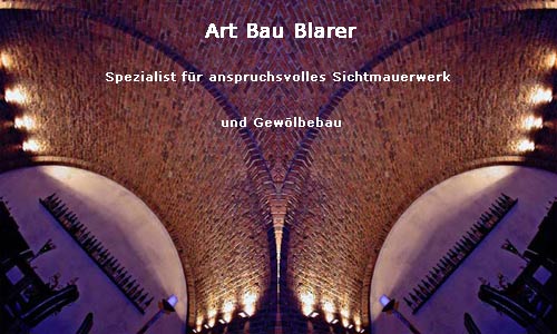 Sichtmauerwerke Gew?be Gew?bebau Weinkellerbau klimatisiert Schweiz neu gemauerter Gew?bekeller