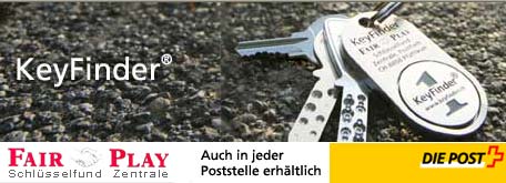 Fair-Play Schlüsselfund, 8808 Pfäffikon SZ